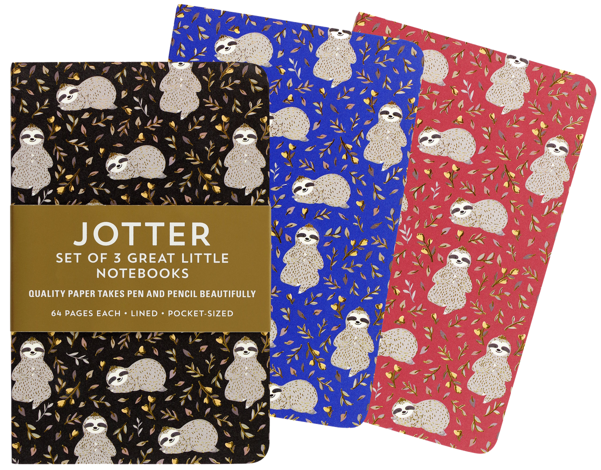 Sloths Jotter Notebooks