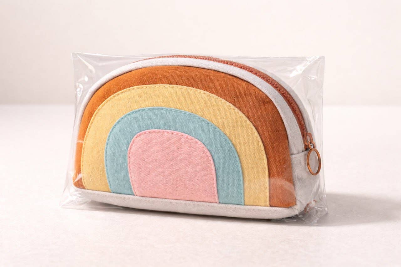 Boho Pencil Case Zipper Pouch