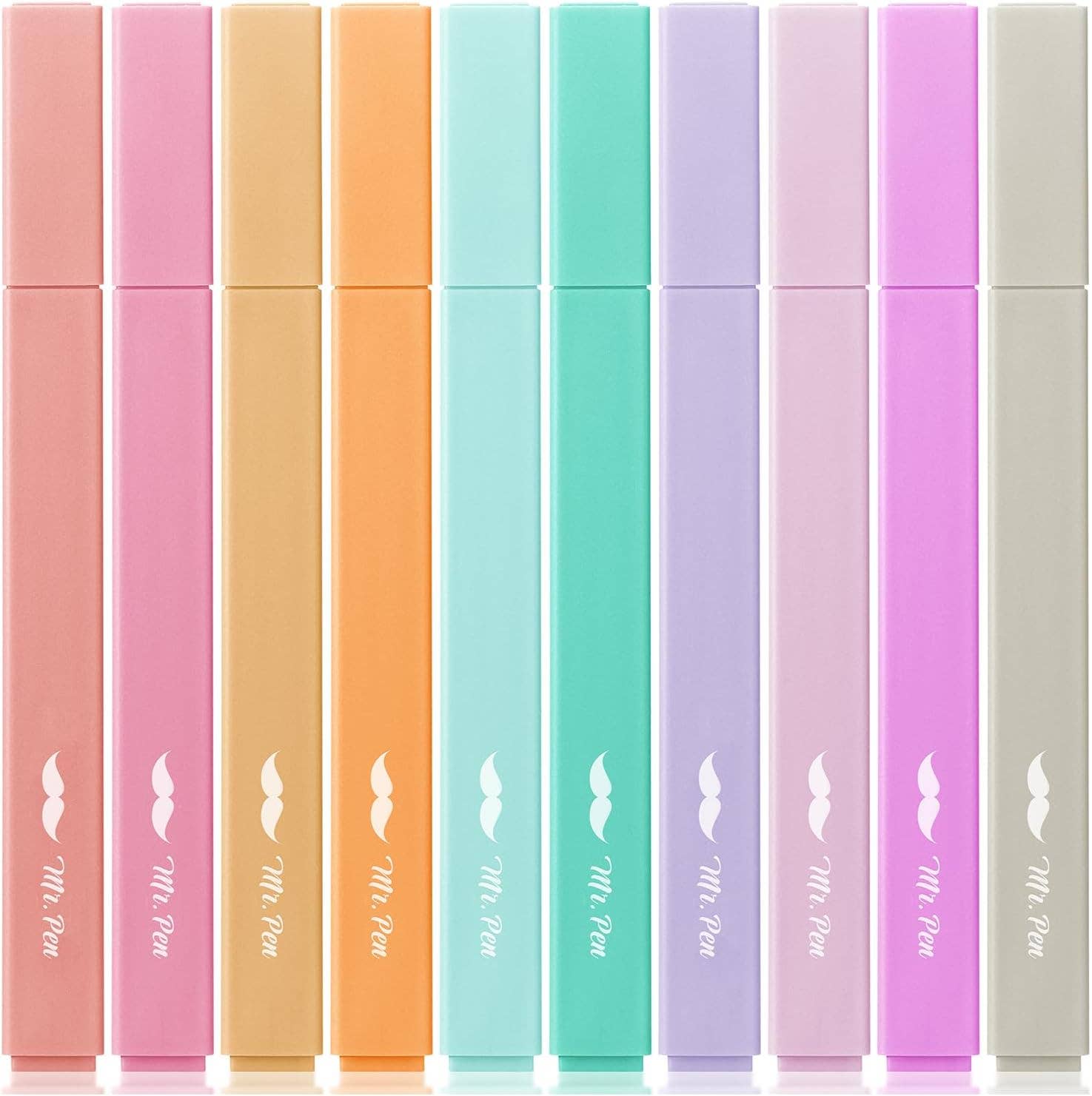 Aesthetic Highlighters 10 Pack Candy Colors