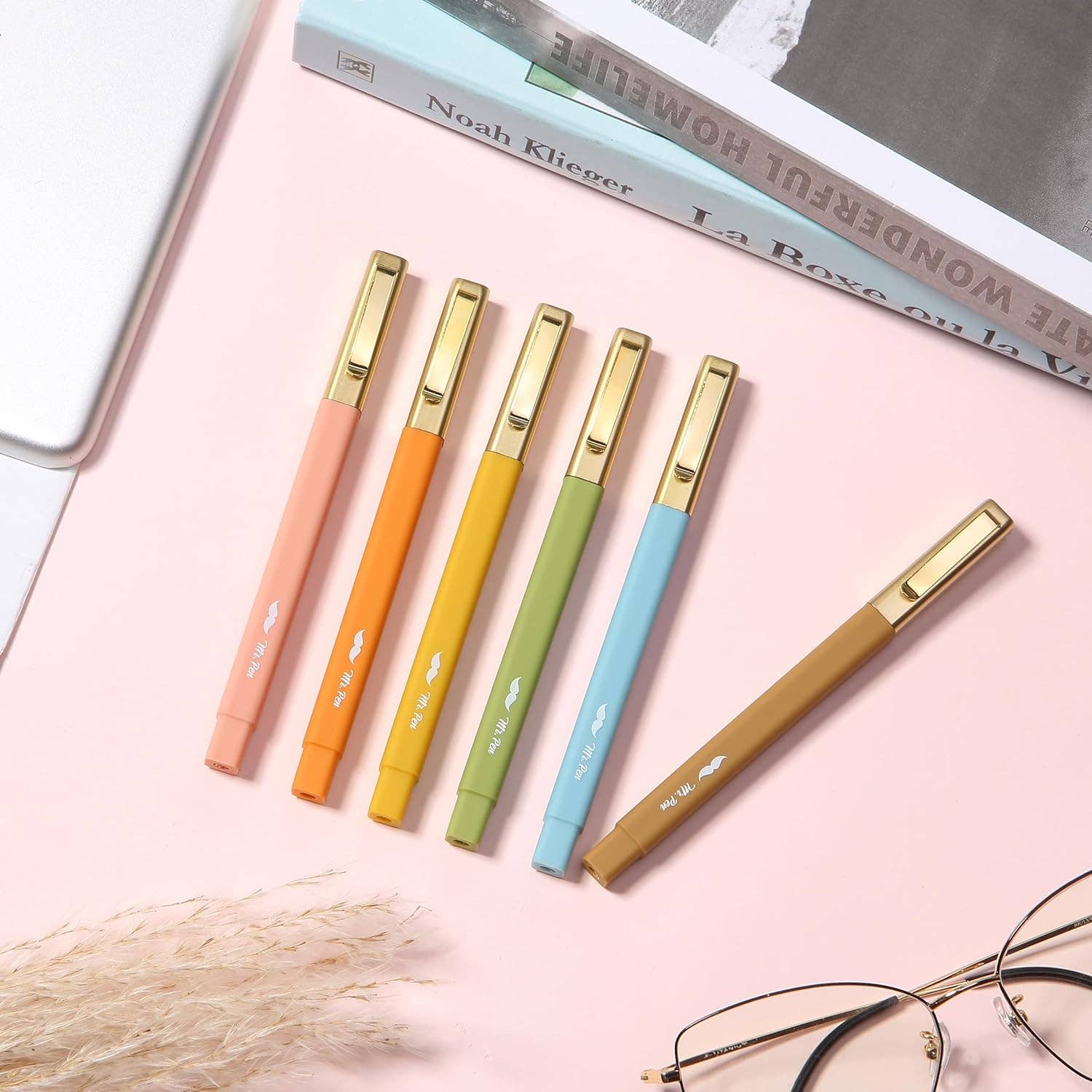 Aesthetic Highlighters & Pens 12 Pack