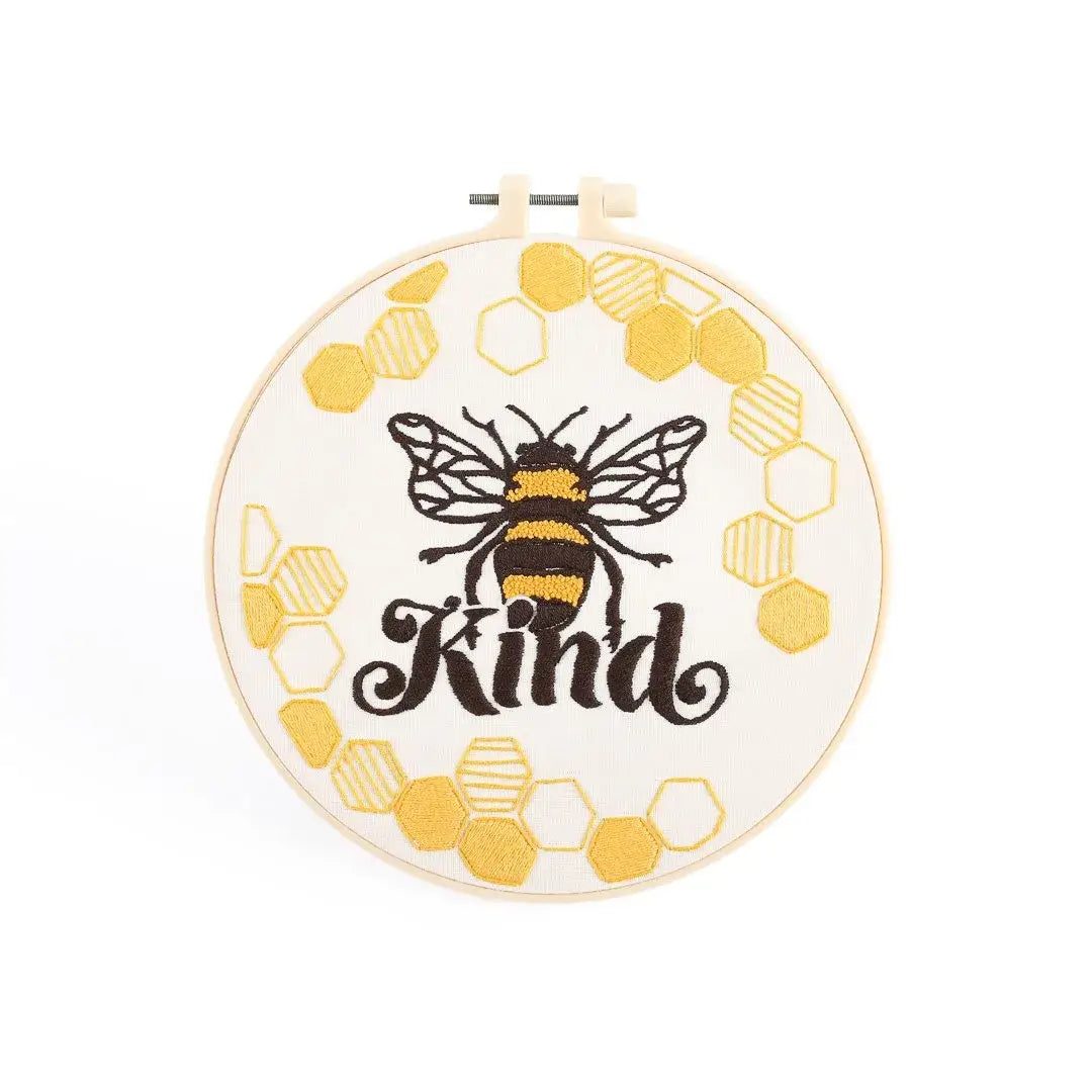 Embroidery Kit - Bee Kind