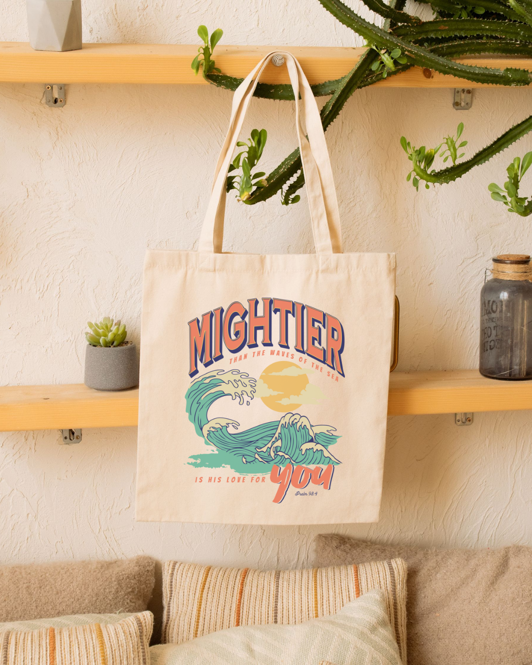 Mightier Tote Bag