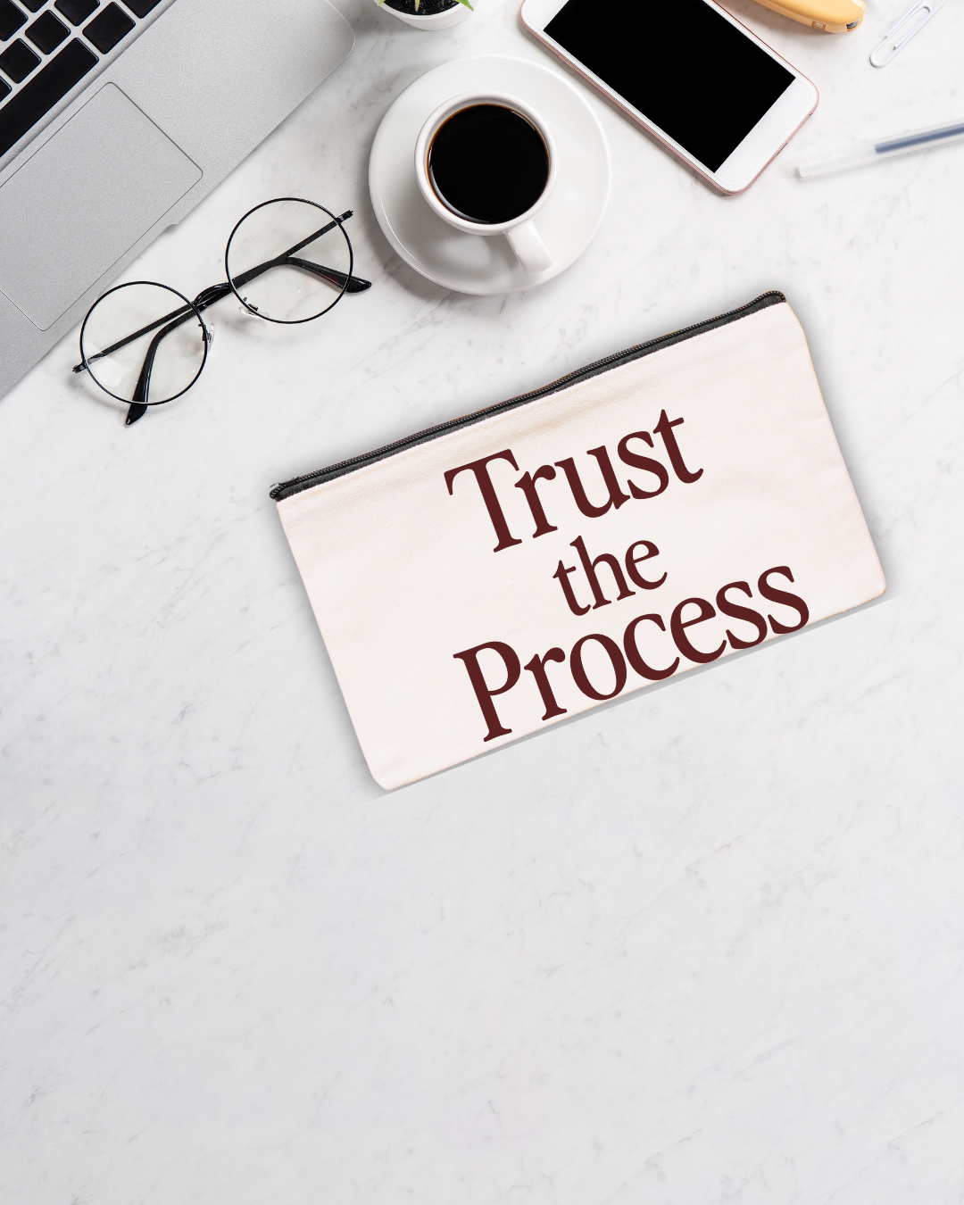 Trust the Process Pen Bag