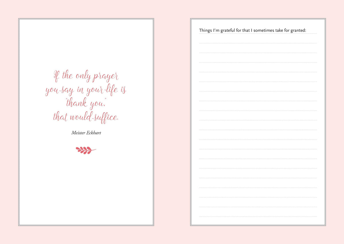 A Daily Dose of Gratitude Journal