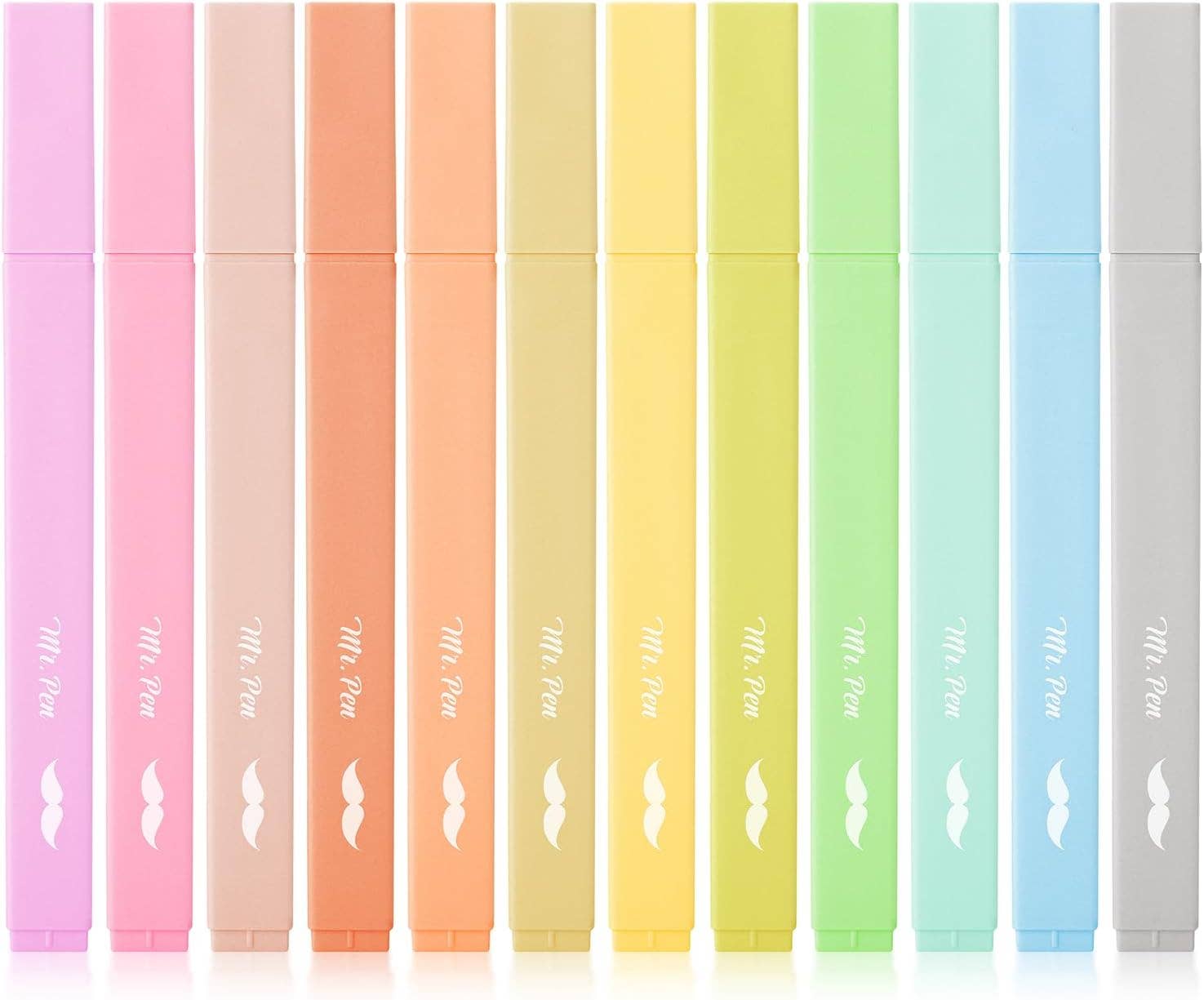 Highlighters 12 Pack Macaron