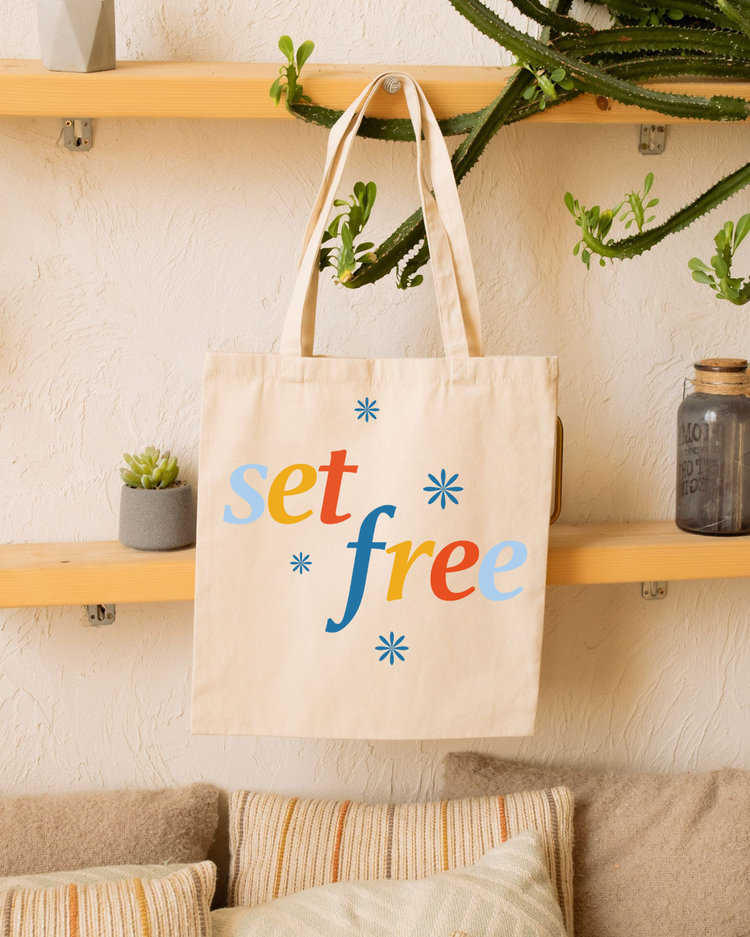 Set Free Tote Bag